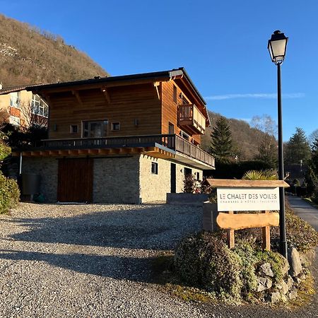 Le Chalet Des Voiles Bed & Breakfast Talloires Bagian luar foto