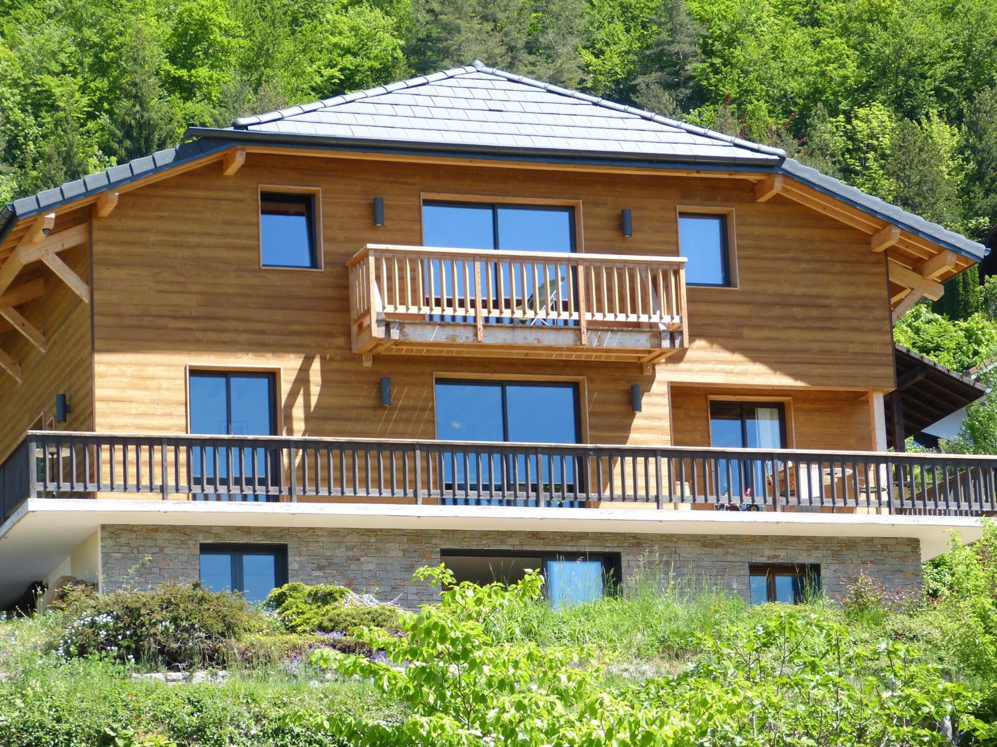 Le Chalet Des Voiles Bed & Breakfast Talloires Bagian luar foto